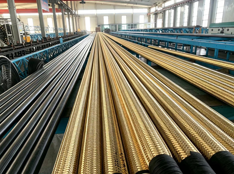 Hengshui Zhehan Rubber & Plastic Products Co., Ltd.: Peningkatan Keupayaan Pengilangan untuk Hos Hidraulik Jalinan Tekanan Tinggi Tersuai